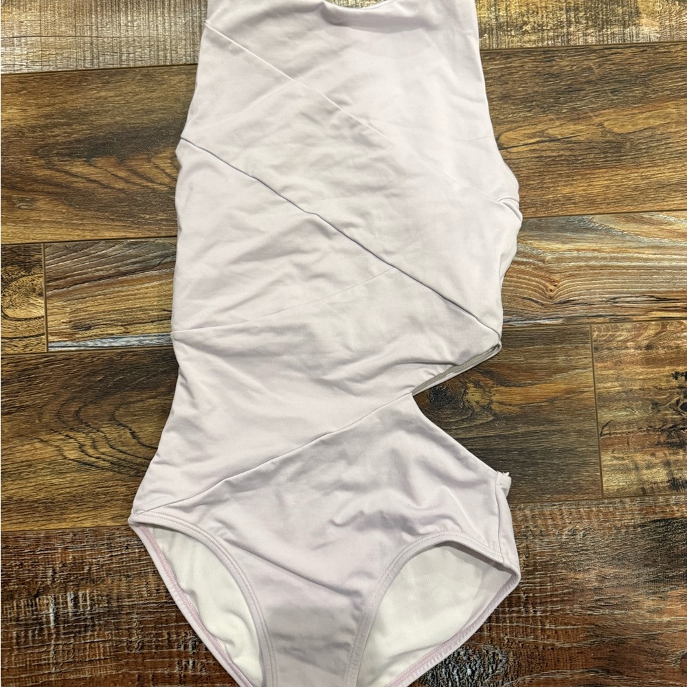 Light Purple (almost white) Jo + Jax Leotard / small adult